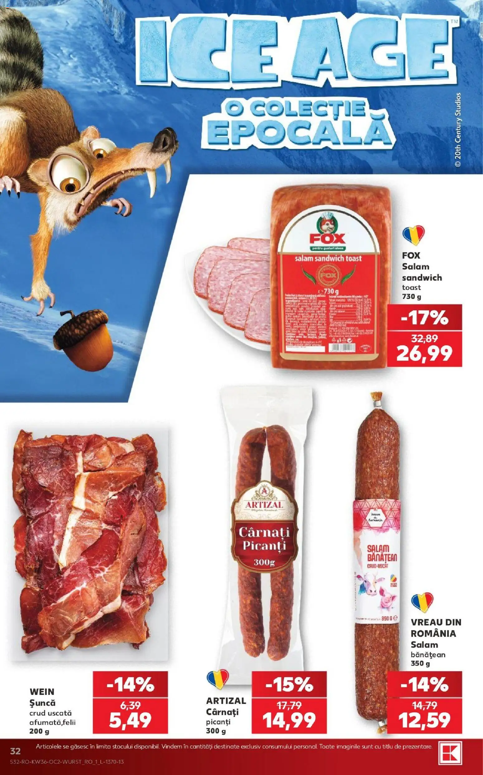 Kaufland Slatina 02.09.2026 - Revista si Oferta | Pagină: 32 | Produse: Plafonieră, LED