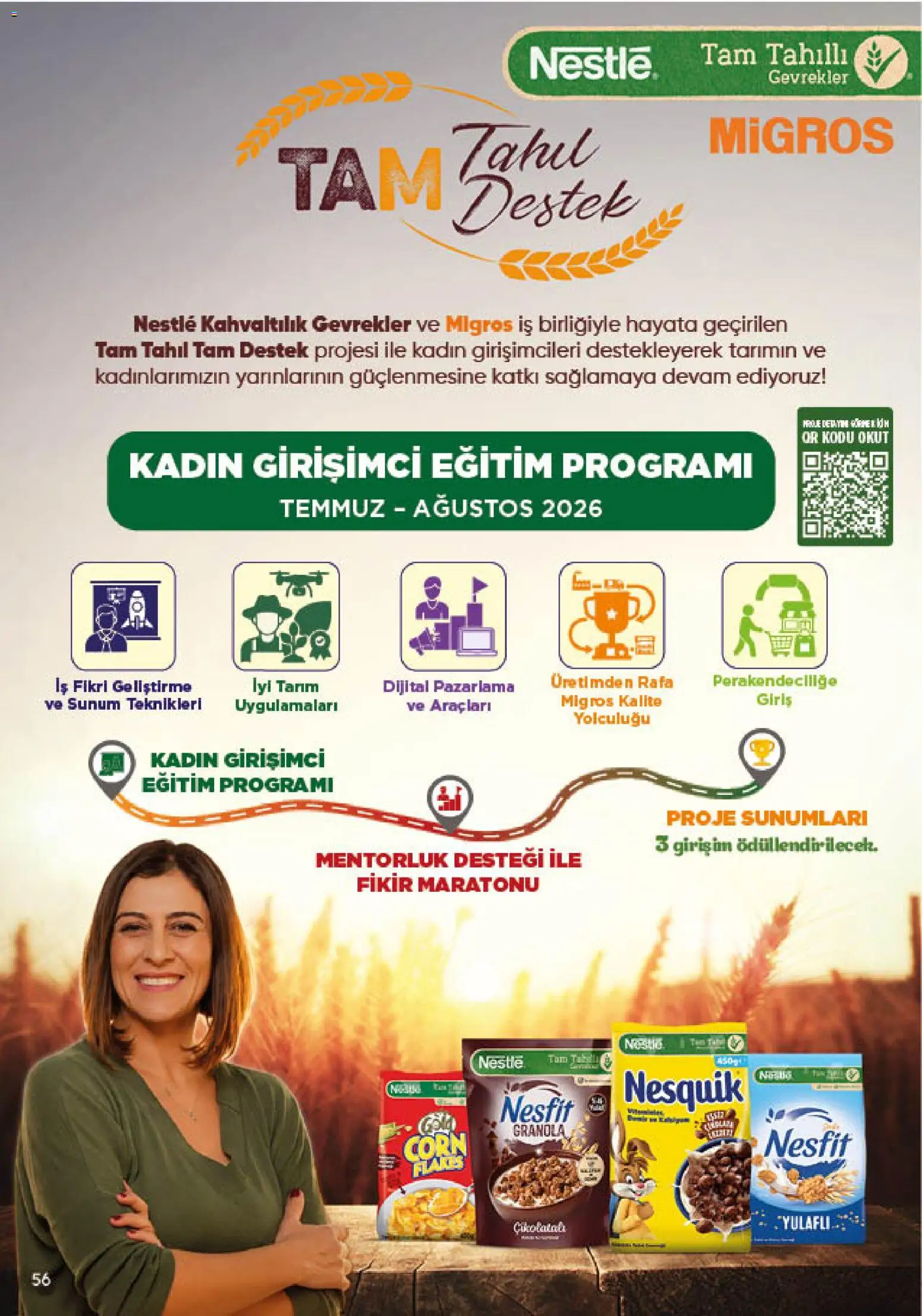 Migros Katalog - 5M Migroskop Dijital - 06 Ağustos 2026 tarihinden itibaren geçerlidir | Sayfa: 56 | Ürünler: Tahıl
