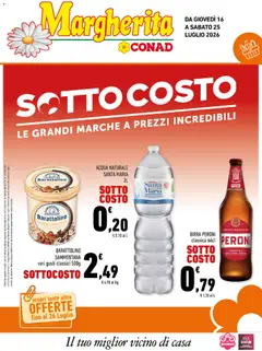 Anteprima del volantino Conad volantino Margherita Sicilia valido a partire dal 16/07/2026