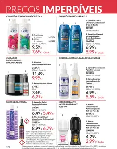 Pré-visualização 1. Spray Desodorizante Para Pés Lavanda, Lavender deodorizing foot spray. válido de 01.06.2026 | Página: 170