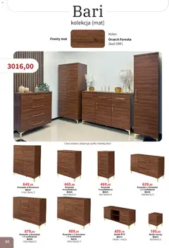 Pogląd oferty "Bodzio Katalog" - ważna od 01.04.2026 | Strona: 48 | Produkty: Komoda, Stolik nocny
