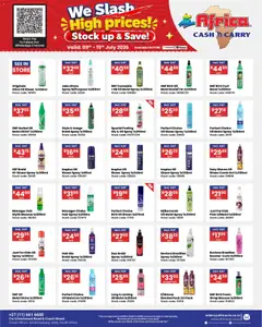 Africa Cash & Carry specials catalogue – valid from 09/07/2026