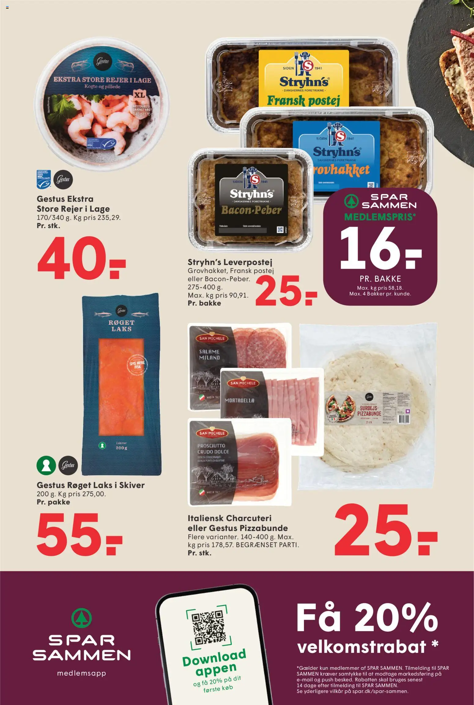 Spar tilbudsavis – gyldig fra 22.05.2026 | Side: 15 | Produkter: Fisk, Leverpostej, Rejer