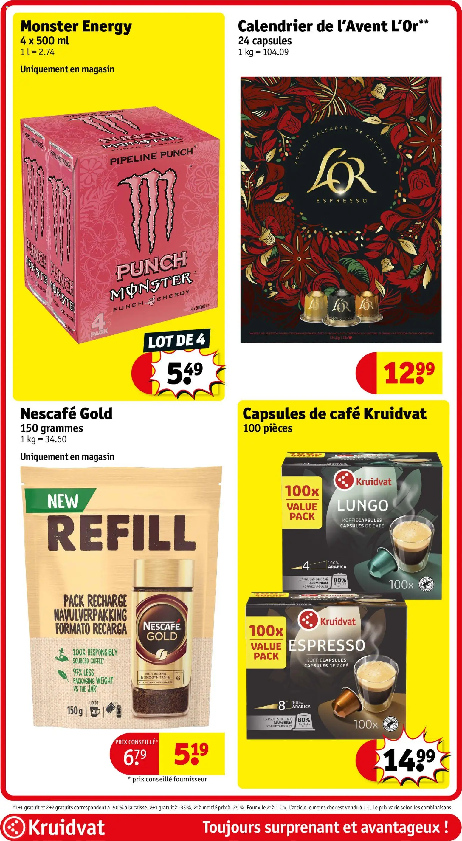 {H1} | Pagina: 55 | Producten: Monster Energy, Monster, Capsules, La
