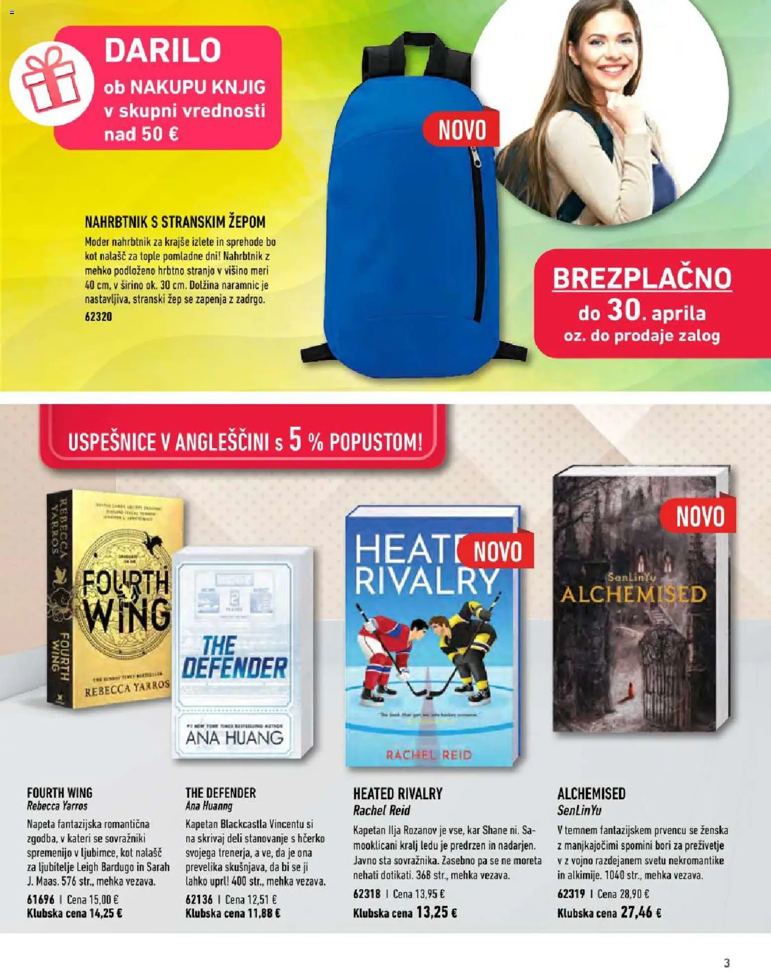 Novi Mladinska Knjiga katalog ponudbe – veljaven od 01.04.2026 | Stran: 3 | Izdelki: Nahrbtnik