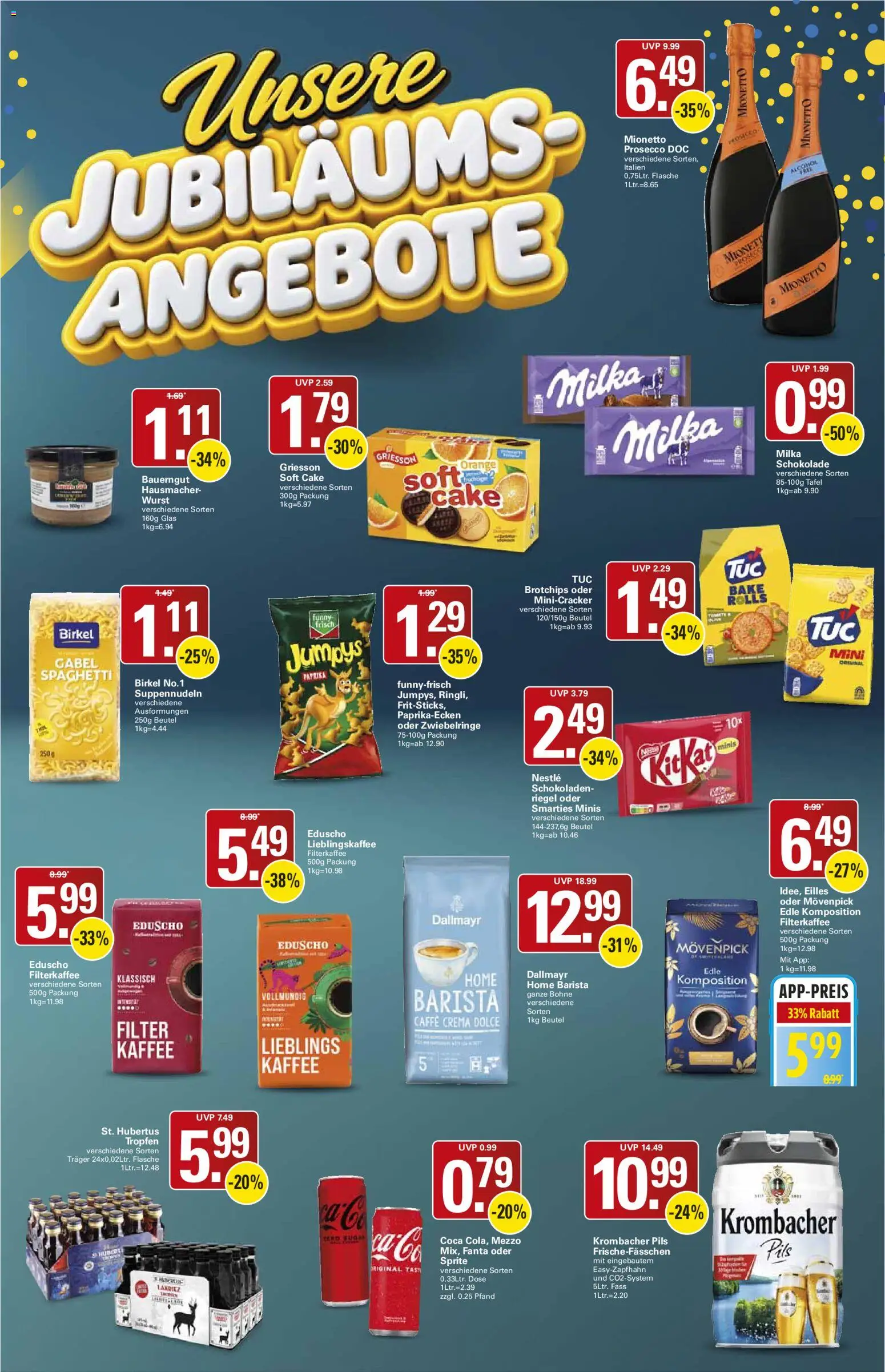 WEZ Prospekt – gültig ab 19.10.2026 | Seite: 3 | Produkte: Fanta, Pils, Milka, Prosecco