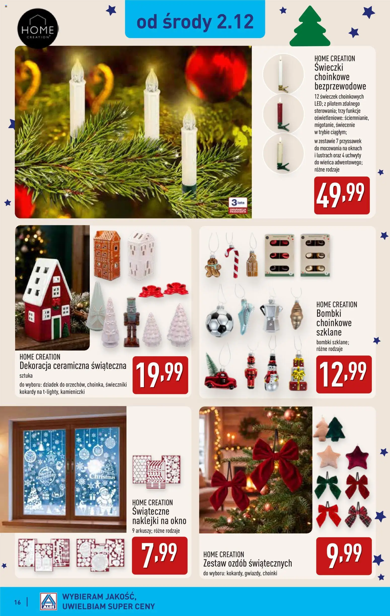 Aldi gazetka - Katalog dekoracyjny od 28.10.2026 | Strona: 16 | Produkty: Naklejki