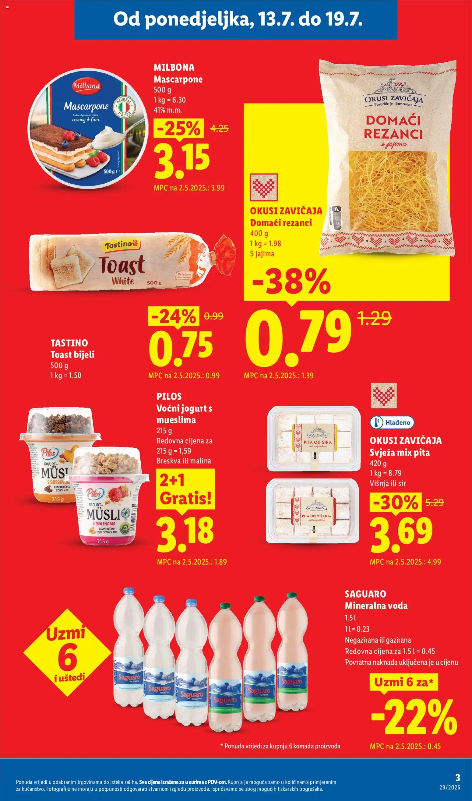 Lidl katalog | vrijedi od 13.07.2026 | Stranica: 3