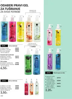 Avon Katalog - Pregled kataloga iz trgovine Avon, vrijedi od 30.06.2026 | Stranica: 160 | Proizvodi: Sapun, Gel za tuširanje, Limun, Breskva