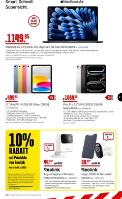 Interdiscount aktionen ab 05.10.2026 gültig | Seite: 13 | Produkte: Kamera, Apple, Macbook, Ipad
