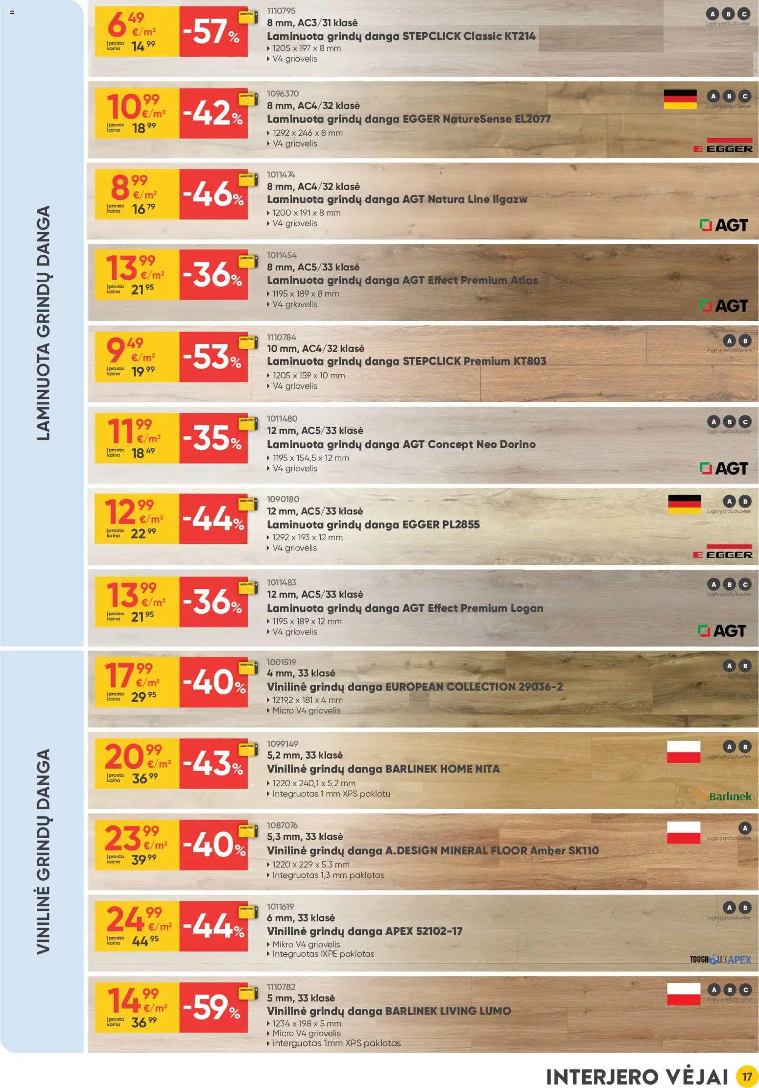 MOKI VEŽI akcijos nuo 2026.08.20 | Puslapis: 17
