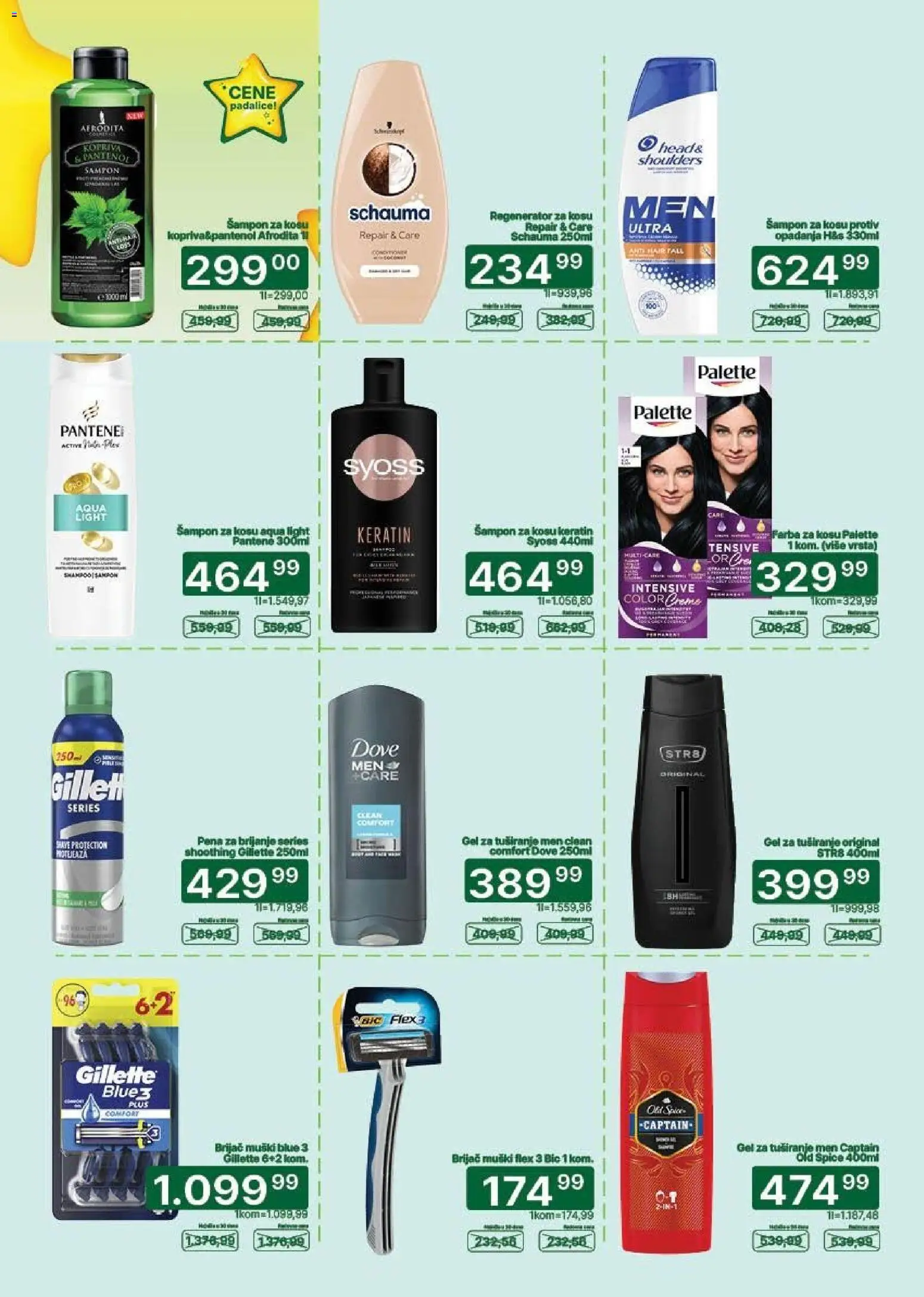 Univerexport katalog - važi od 16.09.2026 | Strana: 27 | Proizvode: Pantene, Šampon, Gel za tuširanje, Dove