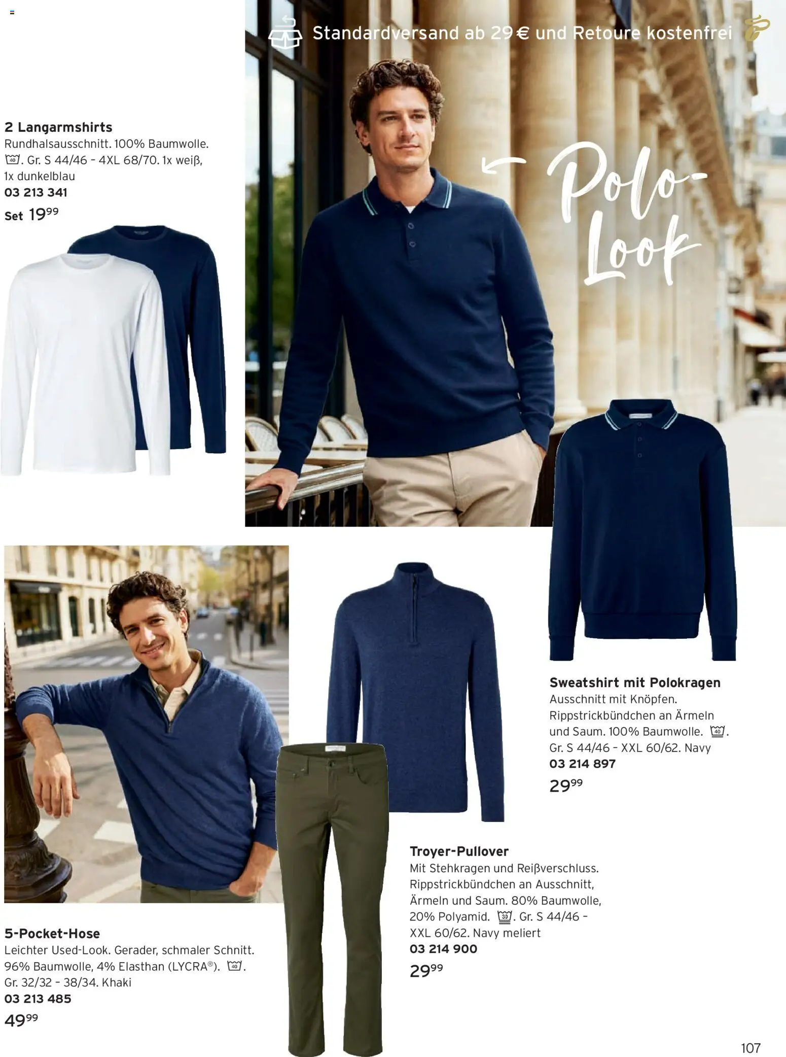Tchibo Katalog Frühling – gültig ab 24.03.2026 | Seite: 107 | Produkte: Sweatshirt