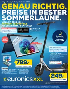 Euronics Prospekt ab 29.08.2026 gültig