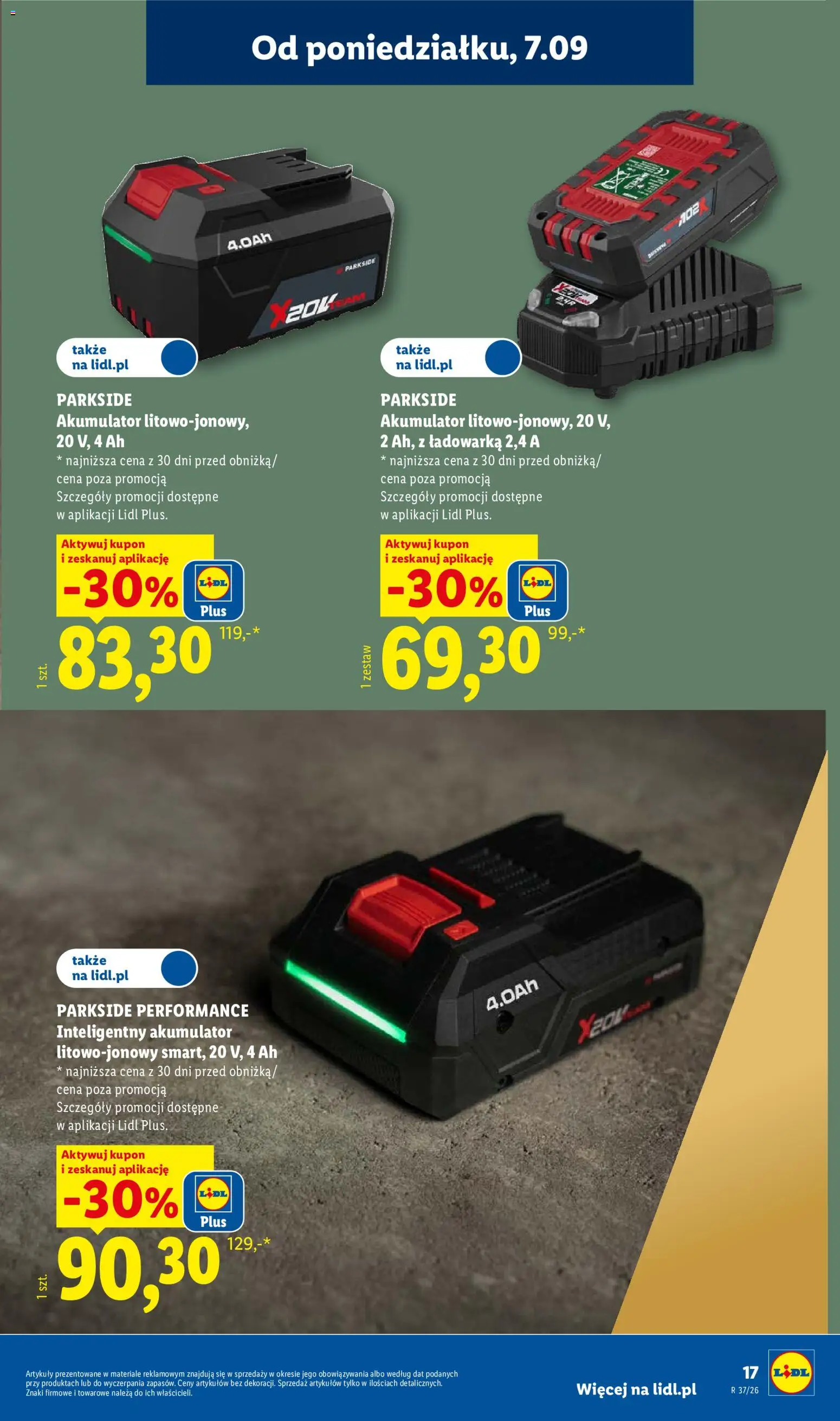 Lidl Polsko katalog od 07.09.2026 | Strana: 21 | Produkty: Parkside