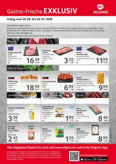 Selgros Gastro Angebote ab 29.06.2026 gültig