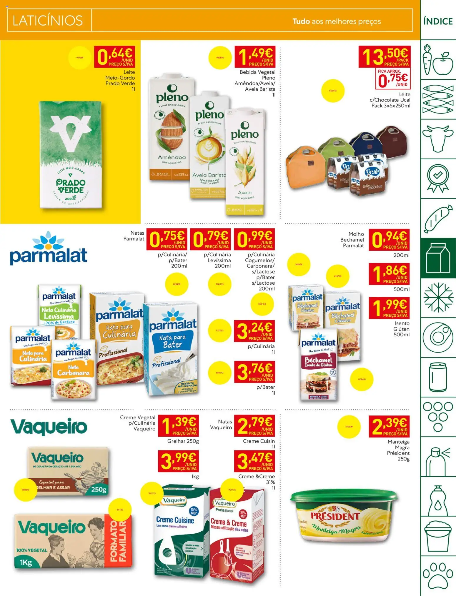 Recheio folheto Madeira │ válido de 09.06.2026 | Página: 13 | Produtos: Aveia, Manteiga, Creme, Natas