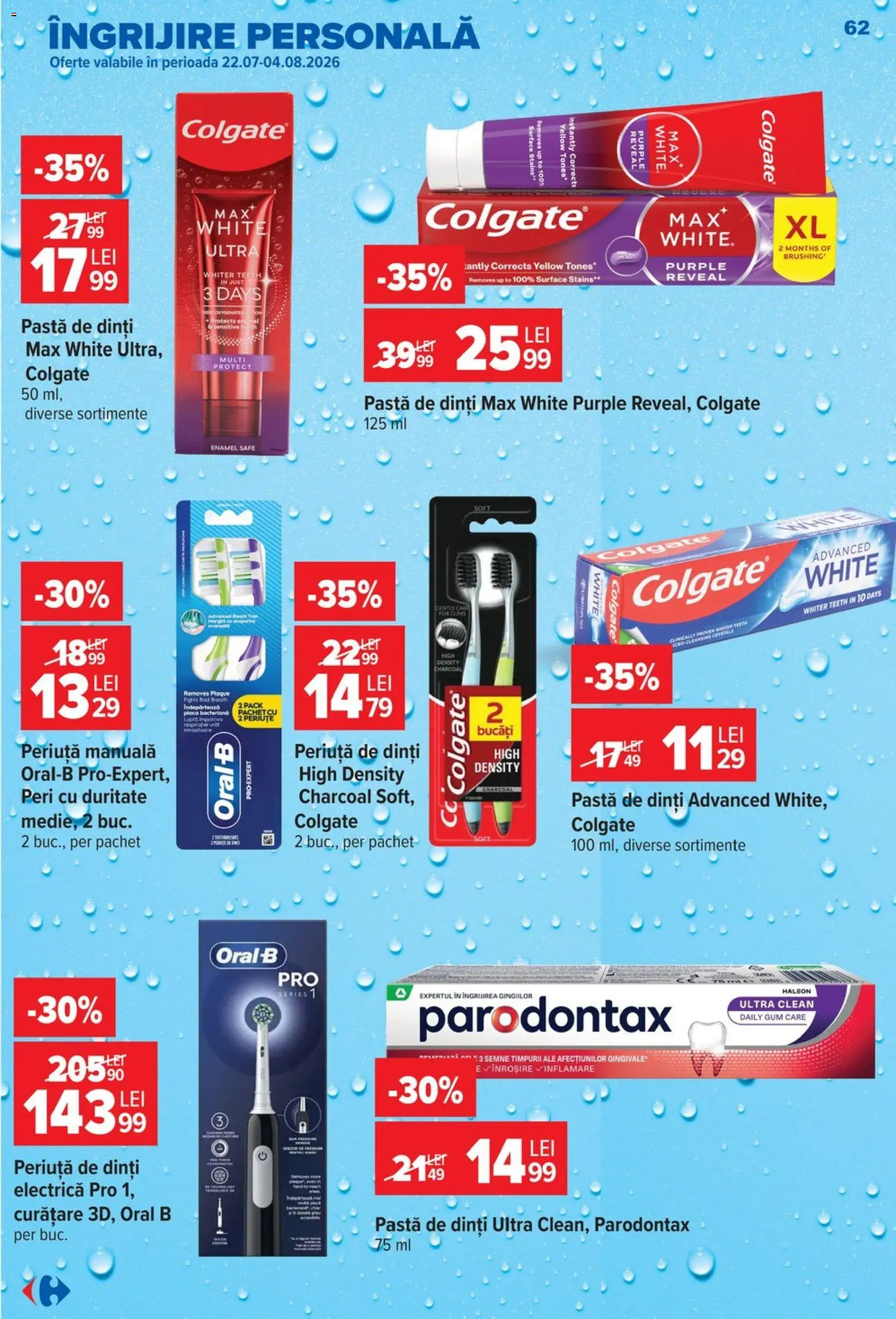 Noul catalog Carrefour – valabil de la 29.07.2026 | Pagină: 62