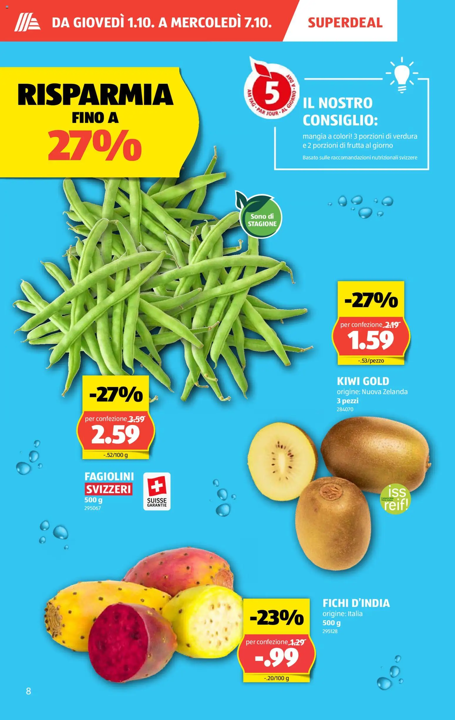 Aldi aktionen IT – gültig ab 01.10.2026 | Seite: 8 | Produkte: Kiwi