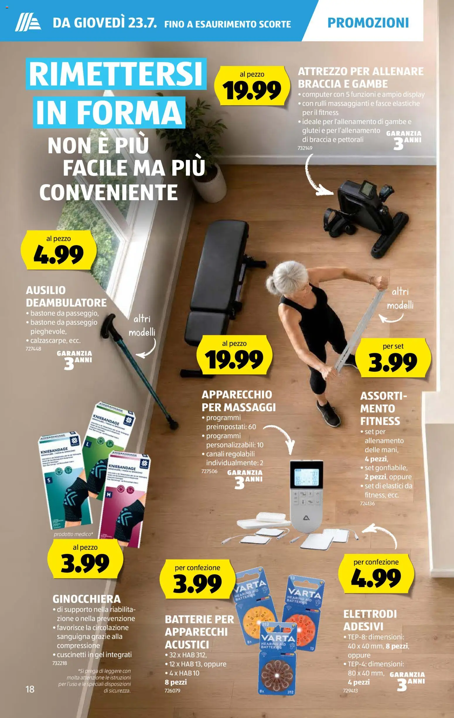 Aldi aktionen IT – gültig ab 23.07.2026 | Seite: 18 | Produkte: Batterie, Computer