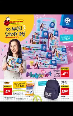 Pogląd oferty "Biedronka gazetka - Powrót Do Szkoły" - ważna od 06.07.2026