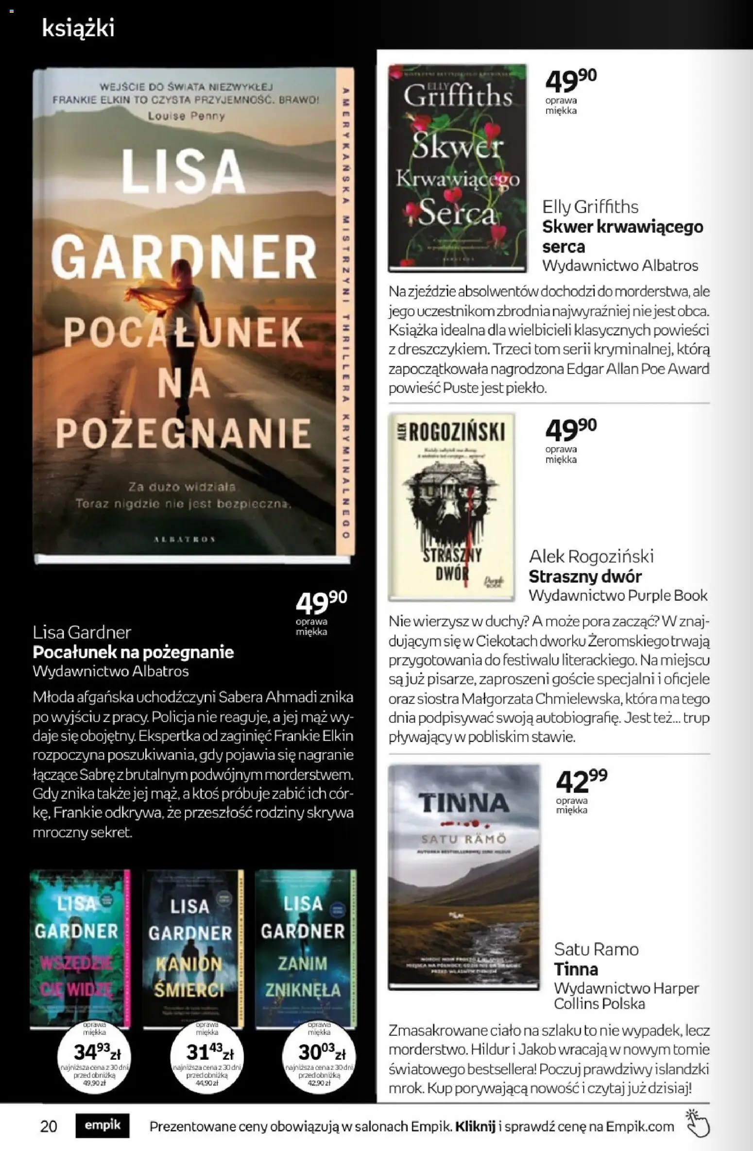 Empik promocje - Tom kultury Książki od 03.06.2026 | Strona: 20 | Produkty: Książki