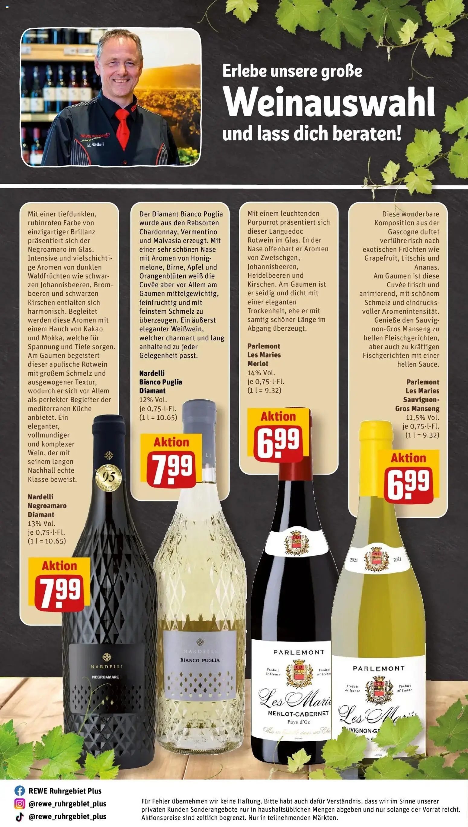 REWE Prospekt ab 17.08.2026 zum Blättern » Angebote | Seite: 32 | Produkte: Merlot, Küche, Äpfel, Kirschen