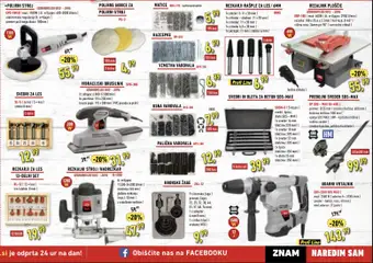 Inter Diskont katalog akcije – veljaven od 19.05.2026 | Stran: 3 | Izdelki: Gobice, Vrtalnik, Svedri, Brusilnik