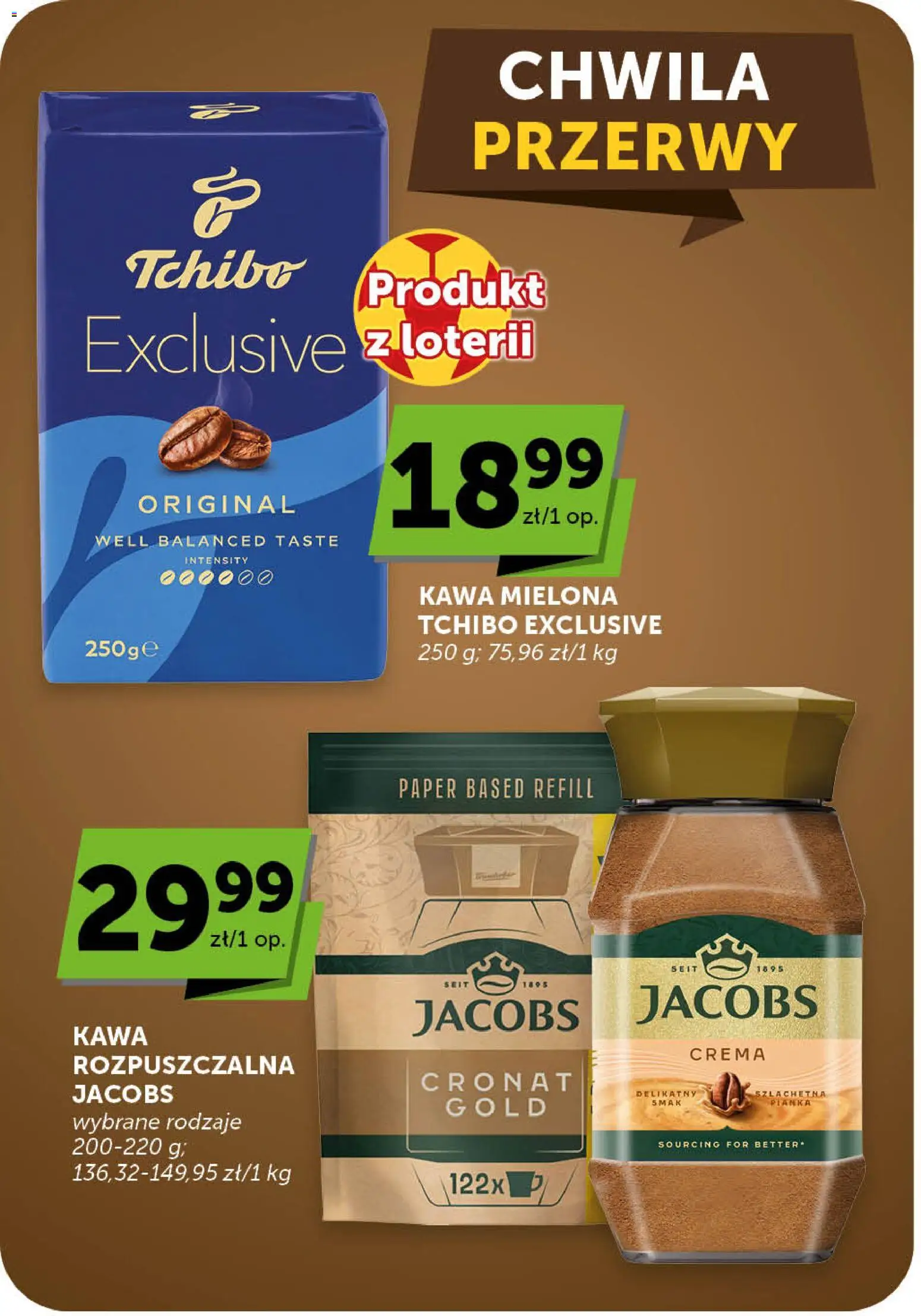 ABC gazetka - Market od 02.07.2026 | Strona: 30 | Produkty: Kawa rozpuszczalna, Tchibo exclusive, Tchibo, Kawa