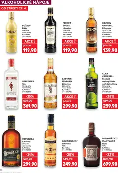 Náhled letáku DIPLOMÁTICO MANTUANO, Rum 40% 0,7 l láhev od 29.04.2026 | Strana: 40