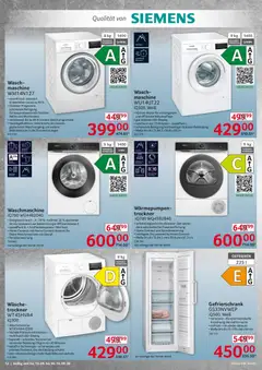Selgros  Non Food ab 10.09.2026 gültig | Seite: 12 | Produkte: Siemens, Trockner, Energy, Waschmaschine