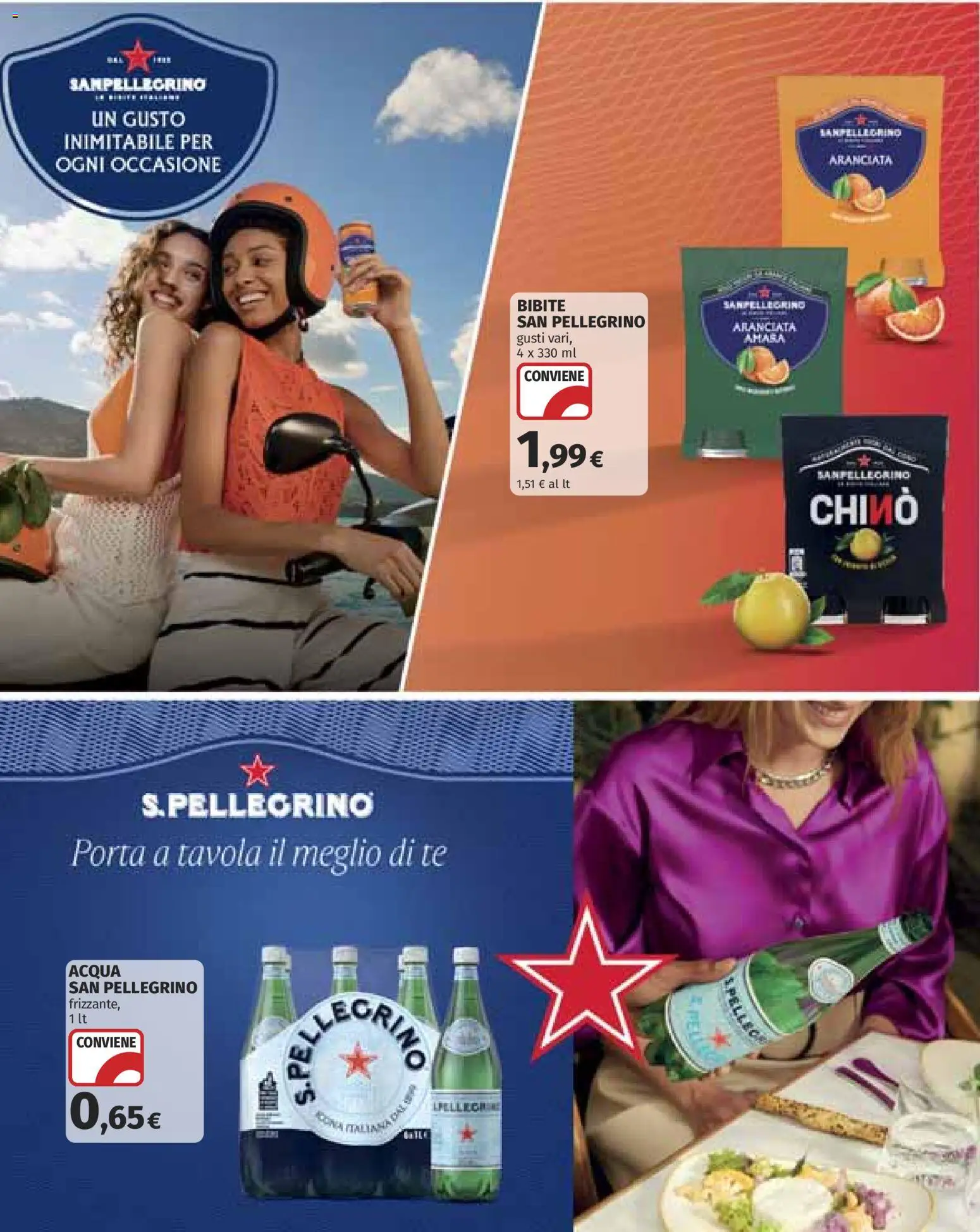 Volantino COOP del 23/07/2026 | Pagina: 36 | Prodotti: Tè, Acqua, Bibite