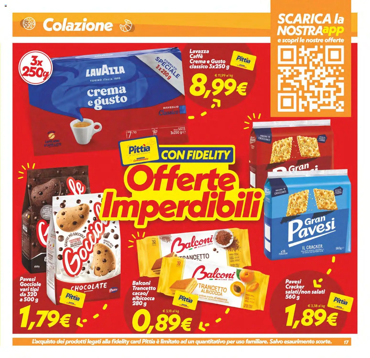 Volantino SuperConveniente del 31/07/2026 | Pagina: 17 | Prodotti: Caffè, Sale, Lavazza, Macinato