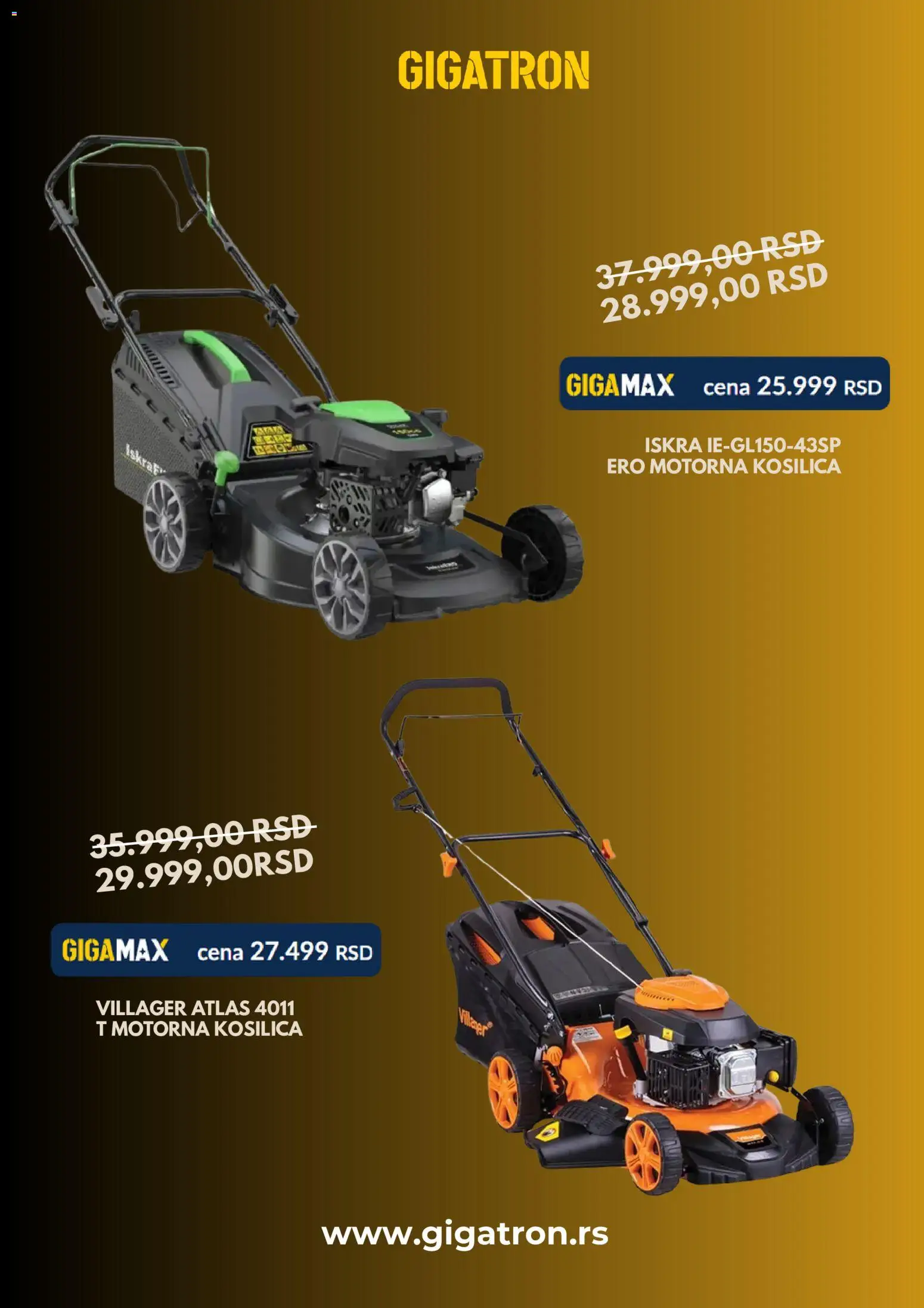 Gigatron katalog - važi od 02.05.2026 | Strana: 5 | Proizvode: Kosilica