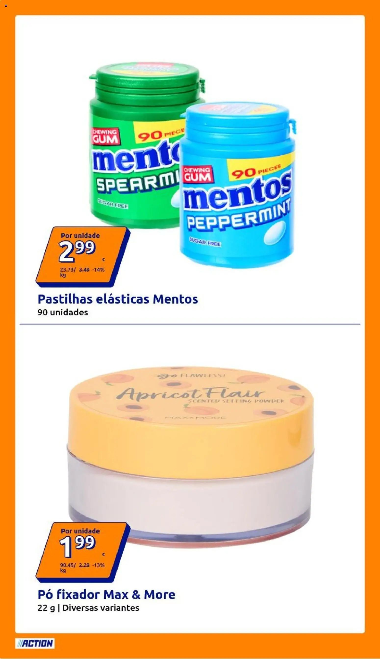 Action folheto │ válido de 19/08/2026 | Página: 16 | Produtos: Pó, Pastilhas elásticas, Fixador
