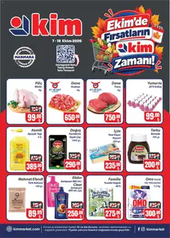 07 Ekim 2026 tarihinden itibaren geçerli olan Kim Market kataloğu önizlemesi