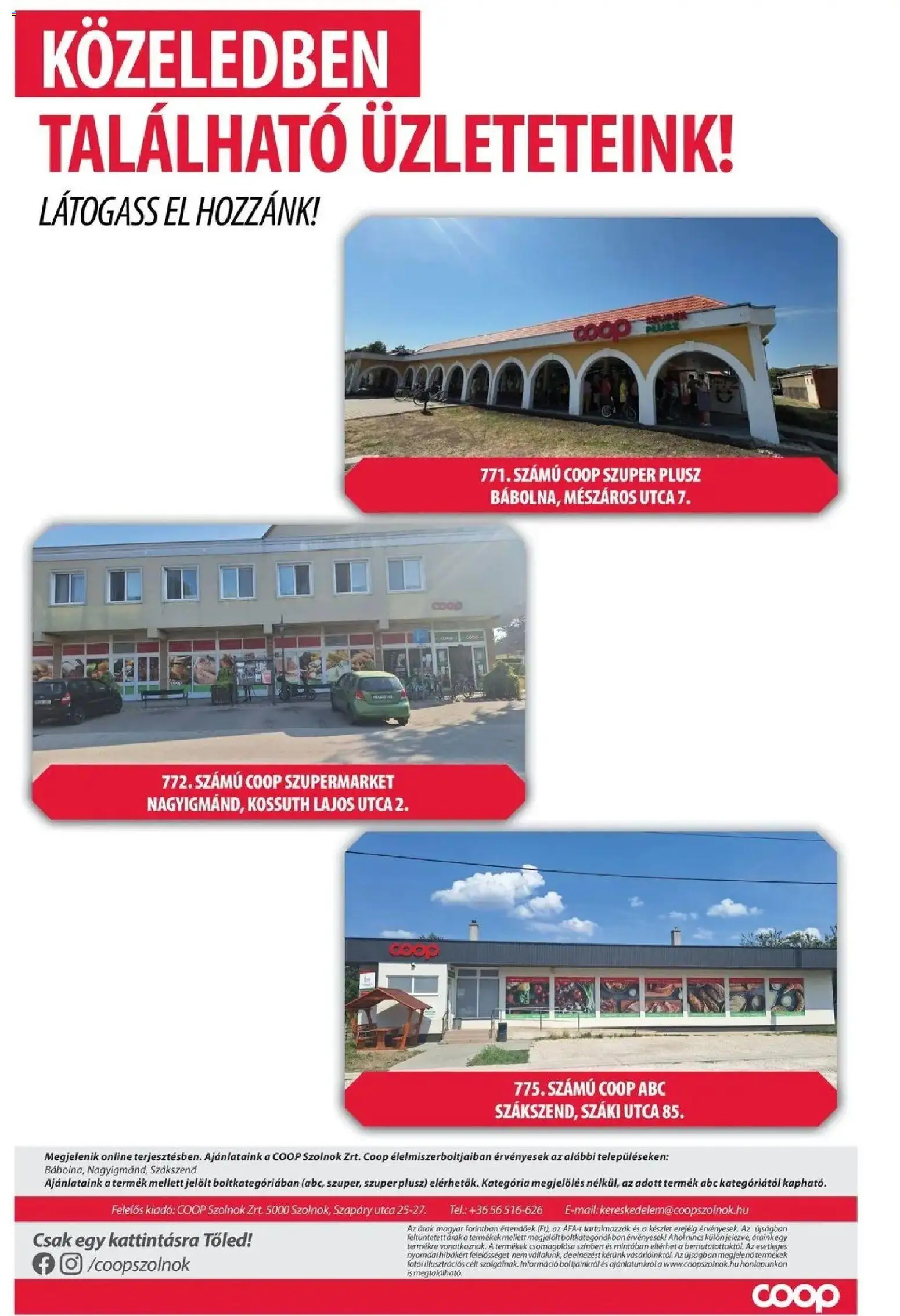 COOP Szolnok akciós újság Szákszend - 2026.10.15. -tól/töl > akció, lapozható szórólap 🛍️ | Oldal: 9