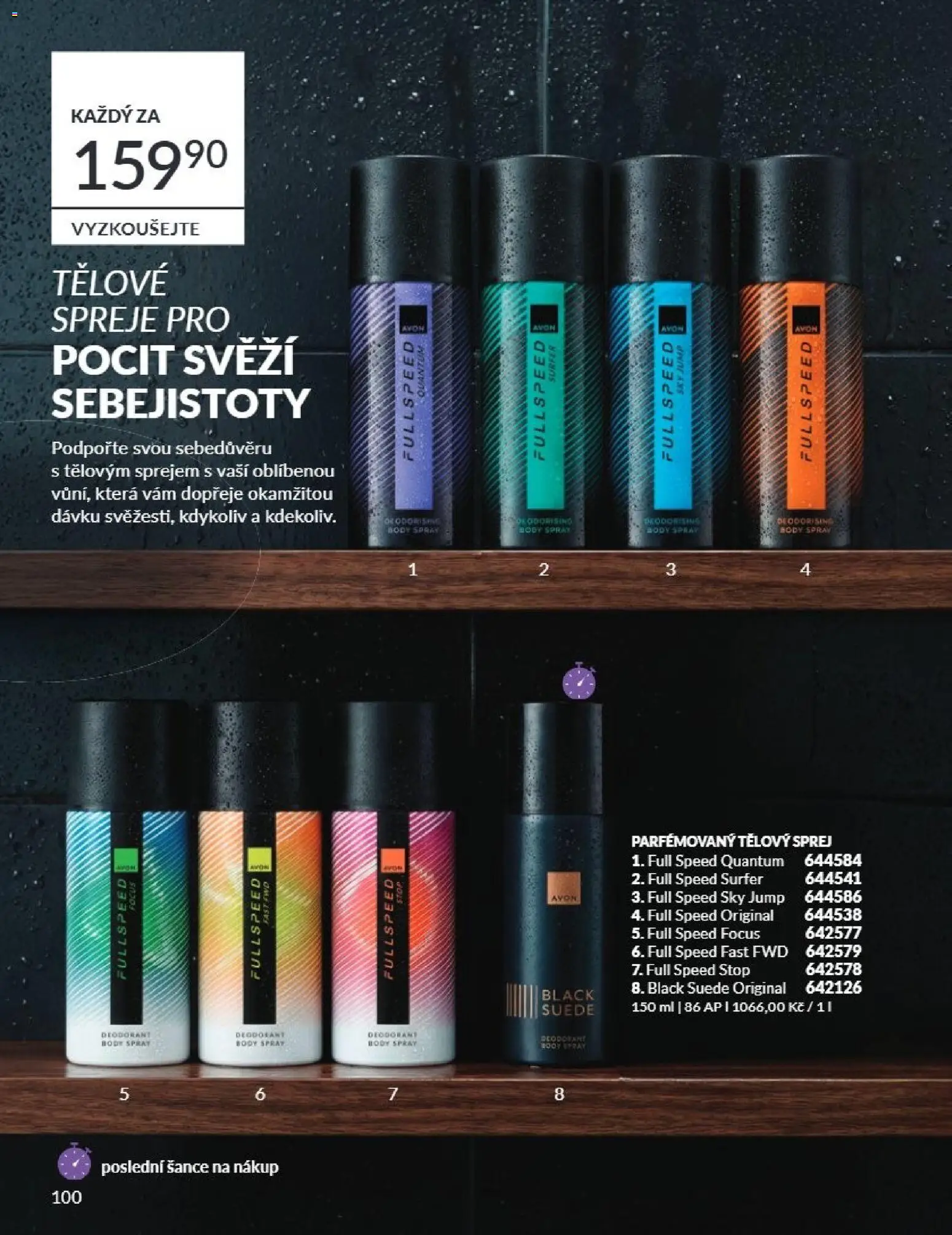 Avon Katalog 07/2026 od 01.07.2026 | Strana: 100 | Produkty: Deodorant, Body