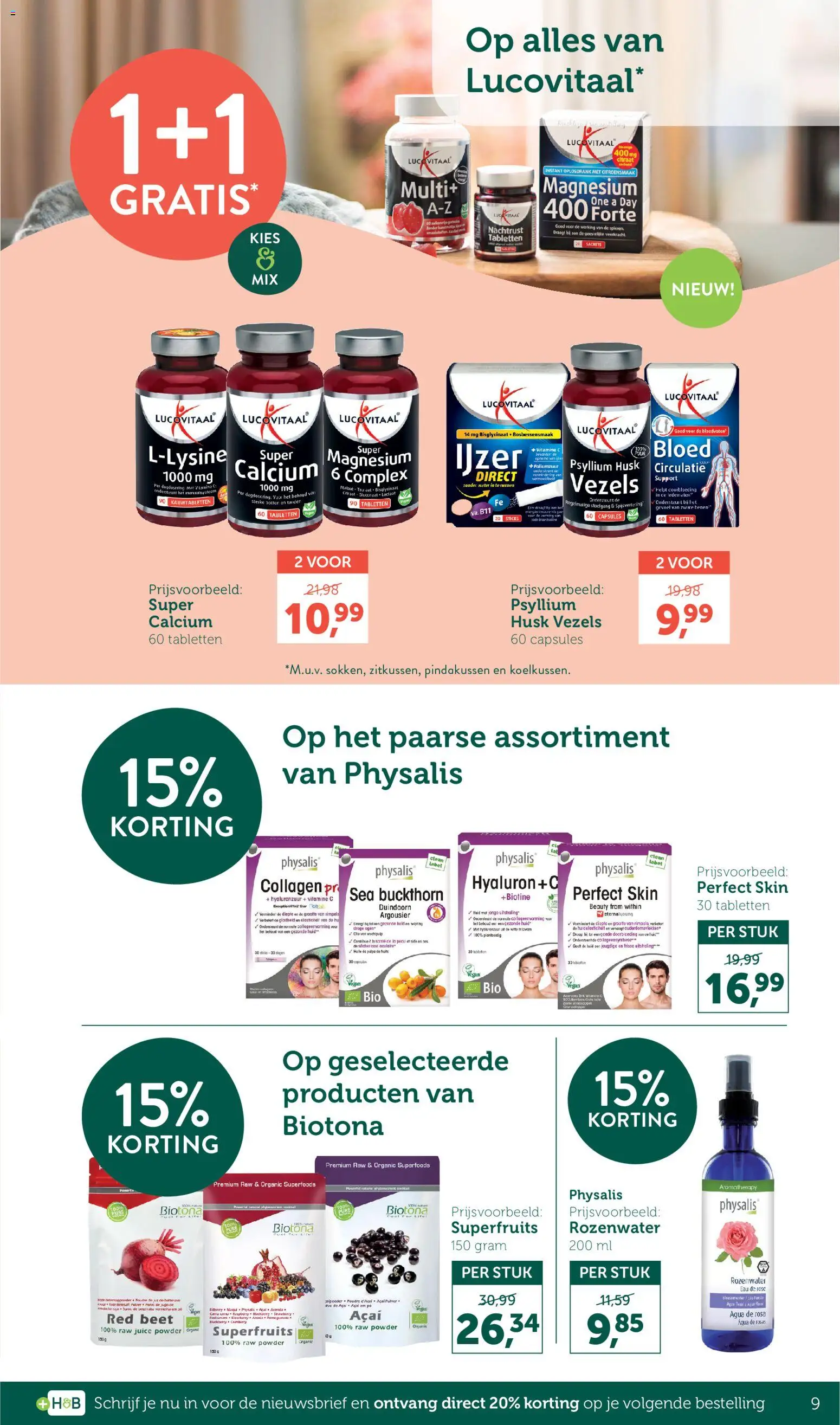 {H1} | Pagina: 9 | Producten: Fruit, Vitamine C