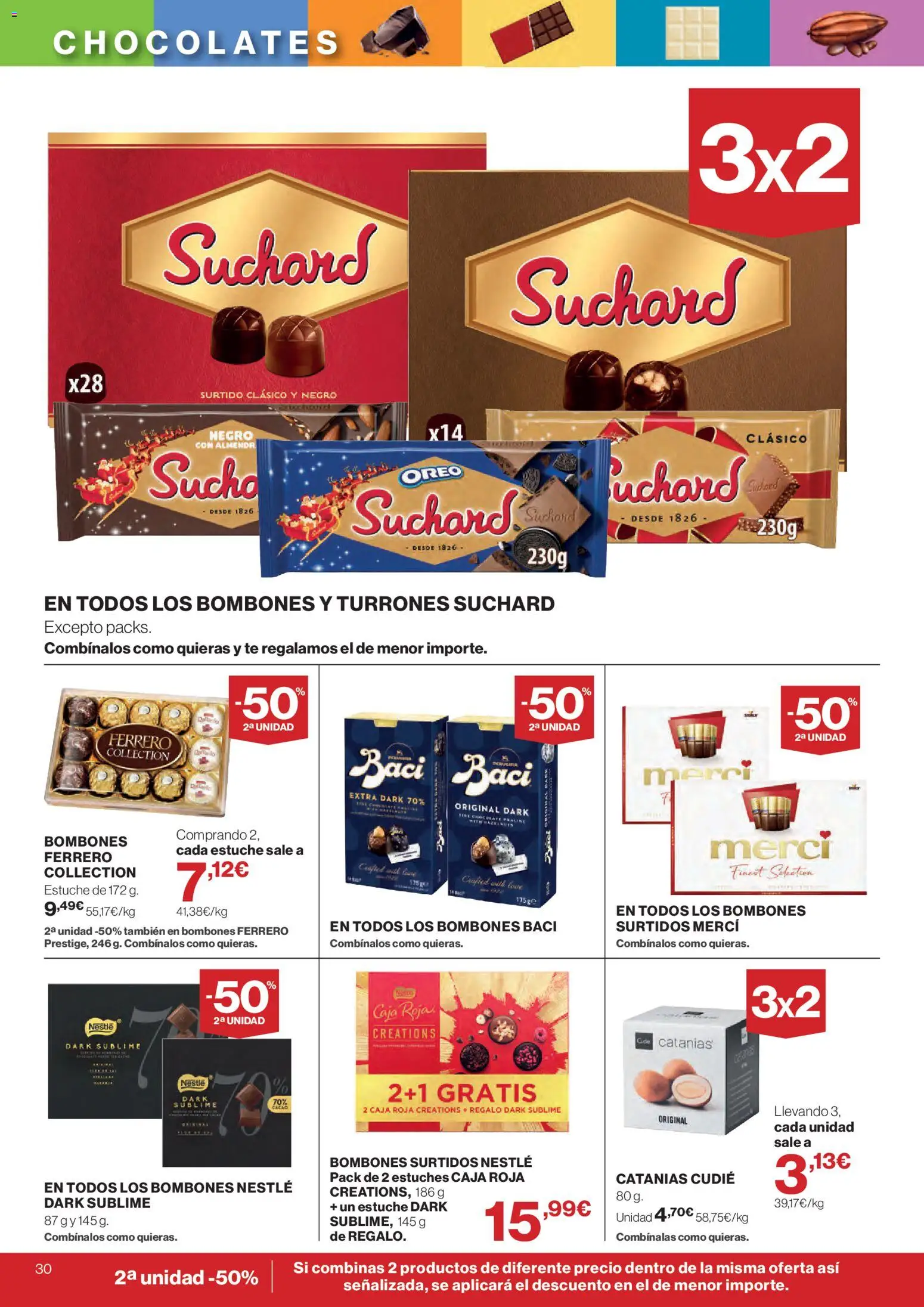 Hipercor catálogo │ válido desde el 24/09/2026 | Página: 30 | Productos: Oreo, Chocolate, Té, Caja