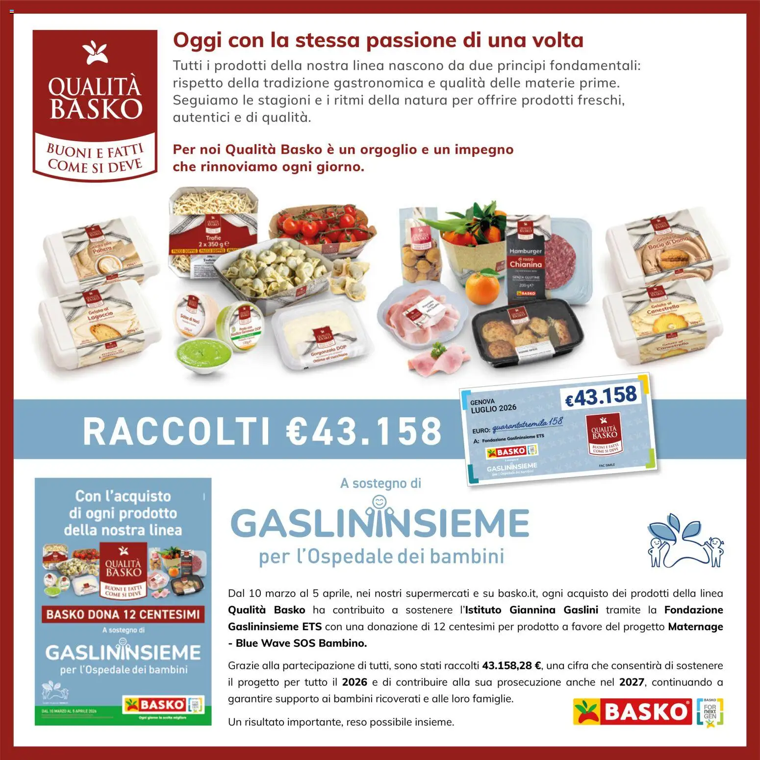 Volantino Basko del 11/08/2026 | Pagina: 17 | Prodotti: Gelato, Hamburger, Gorgonzola