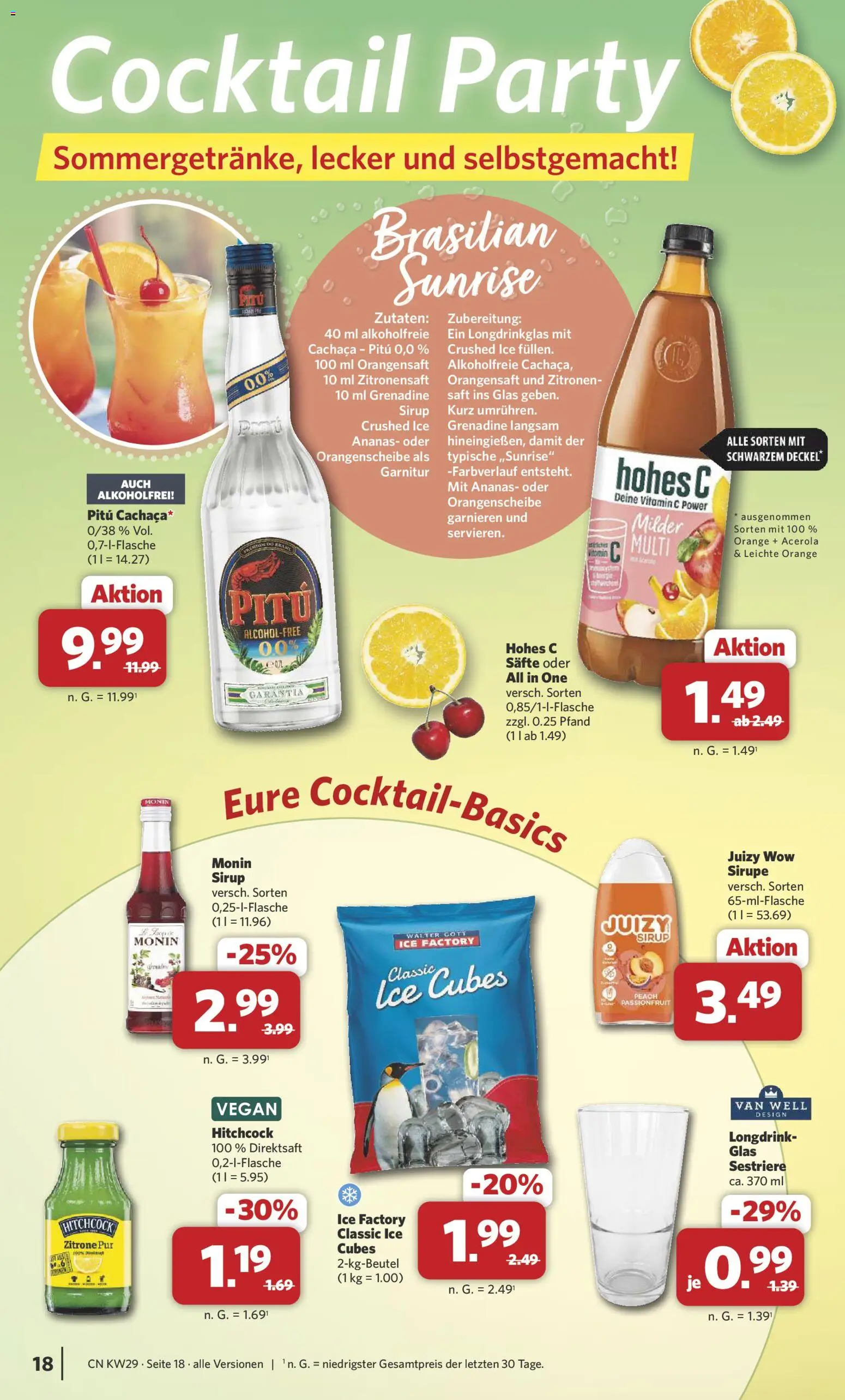 Combi Prospekt – gültig ab 13.07.2026 | Seite: 18 | Produkte: Sirup, Orangensaft, Zitrone, Zitronen