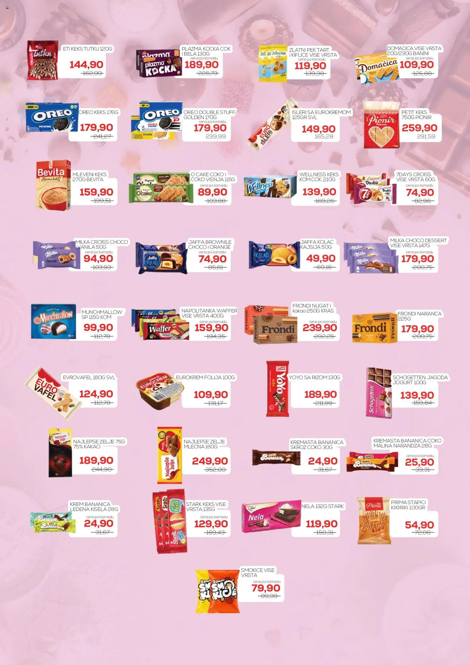 Medius katalog - važi od 25.08.2026 | Strana: 10 | Proizvode: Oreo, Višnja, Malina, Krem