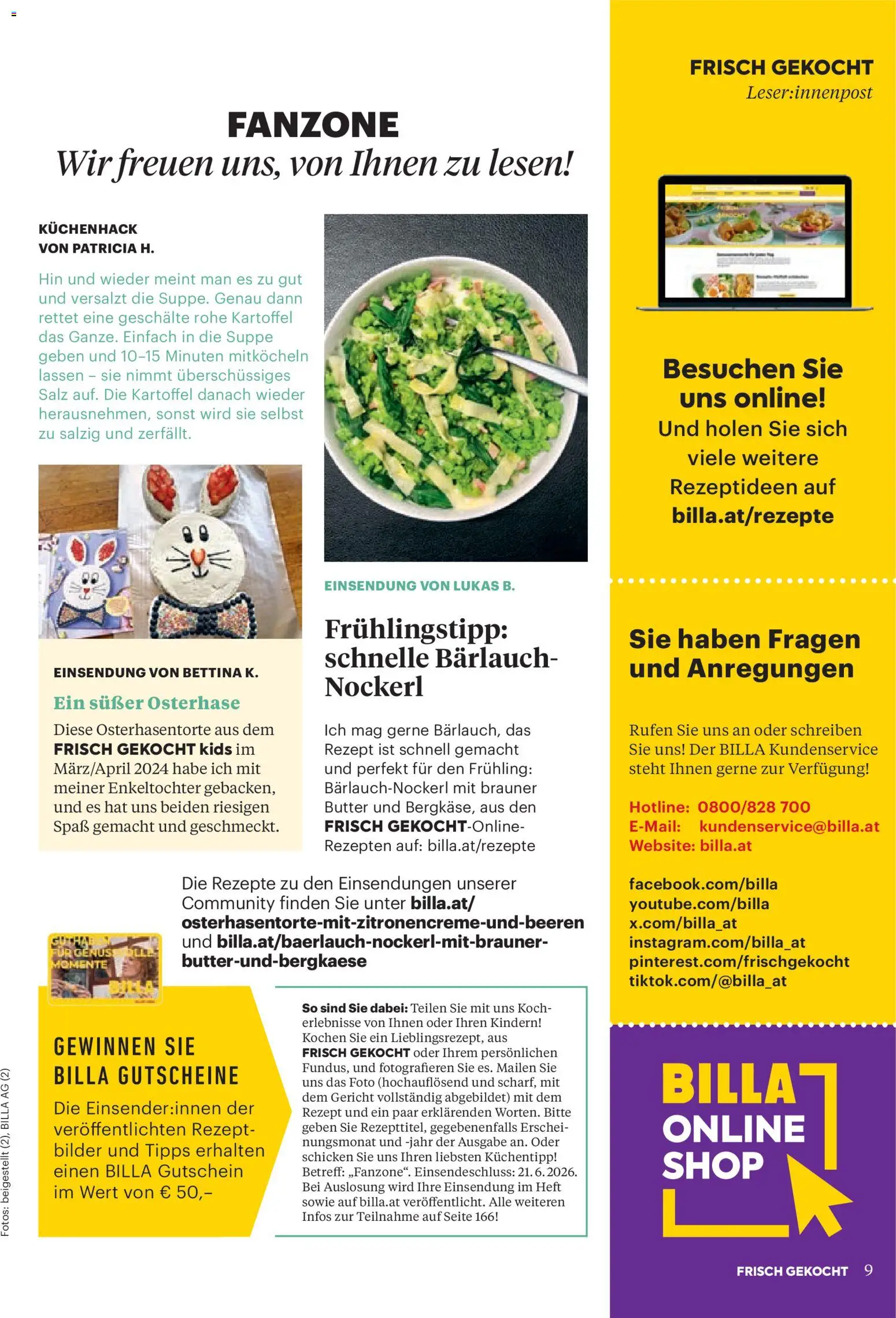 Billa Frisch Gekocht gültig ab 01.06.2026 | Seite: 5