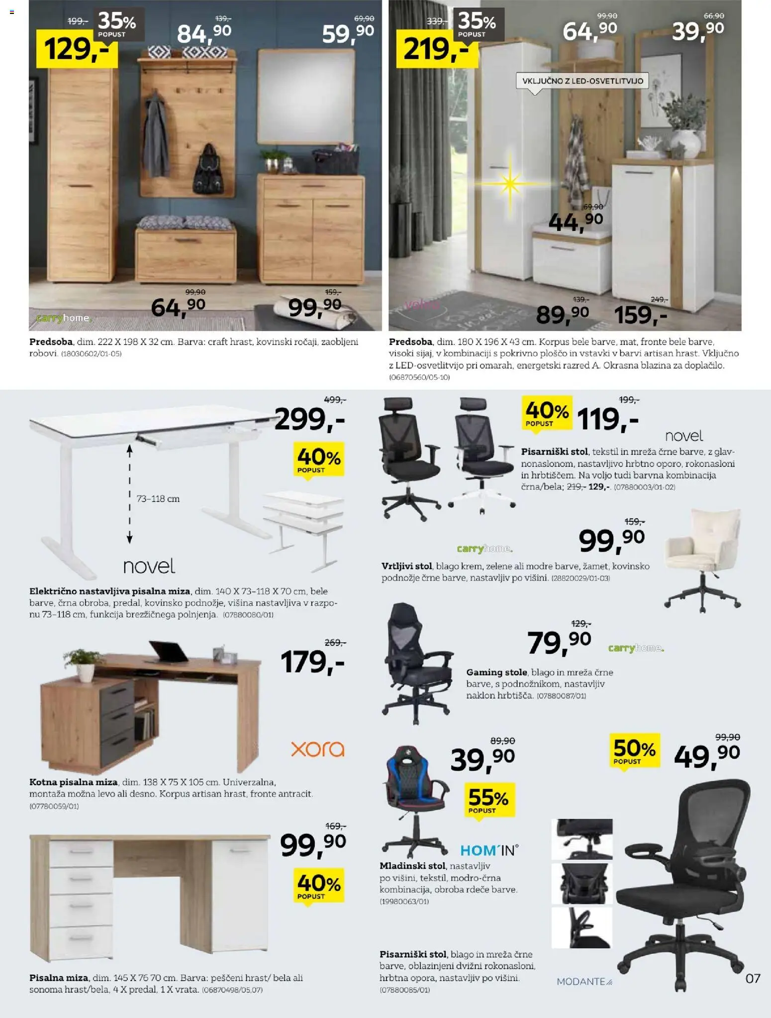 Novi XXXL Lesnina katalog ponudbe – veljaven od 18.08.2026 | Stran: 7 | Izdelki: Blazina, Barva