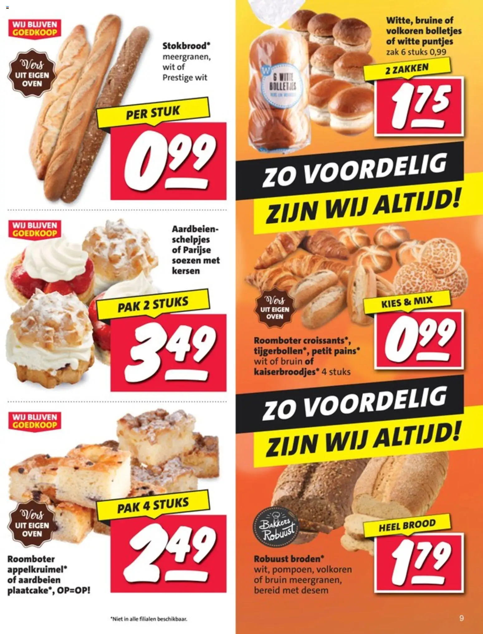 {H1} | Pagina: 9 | Producten: Kersen, Aardbeien, Roomboter, Bolletjes