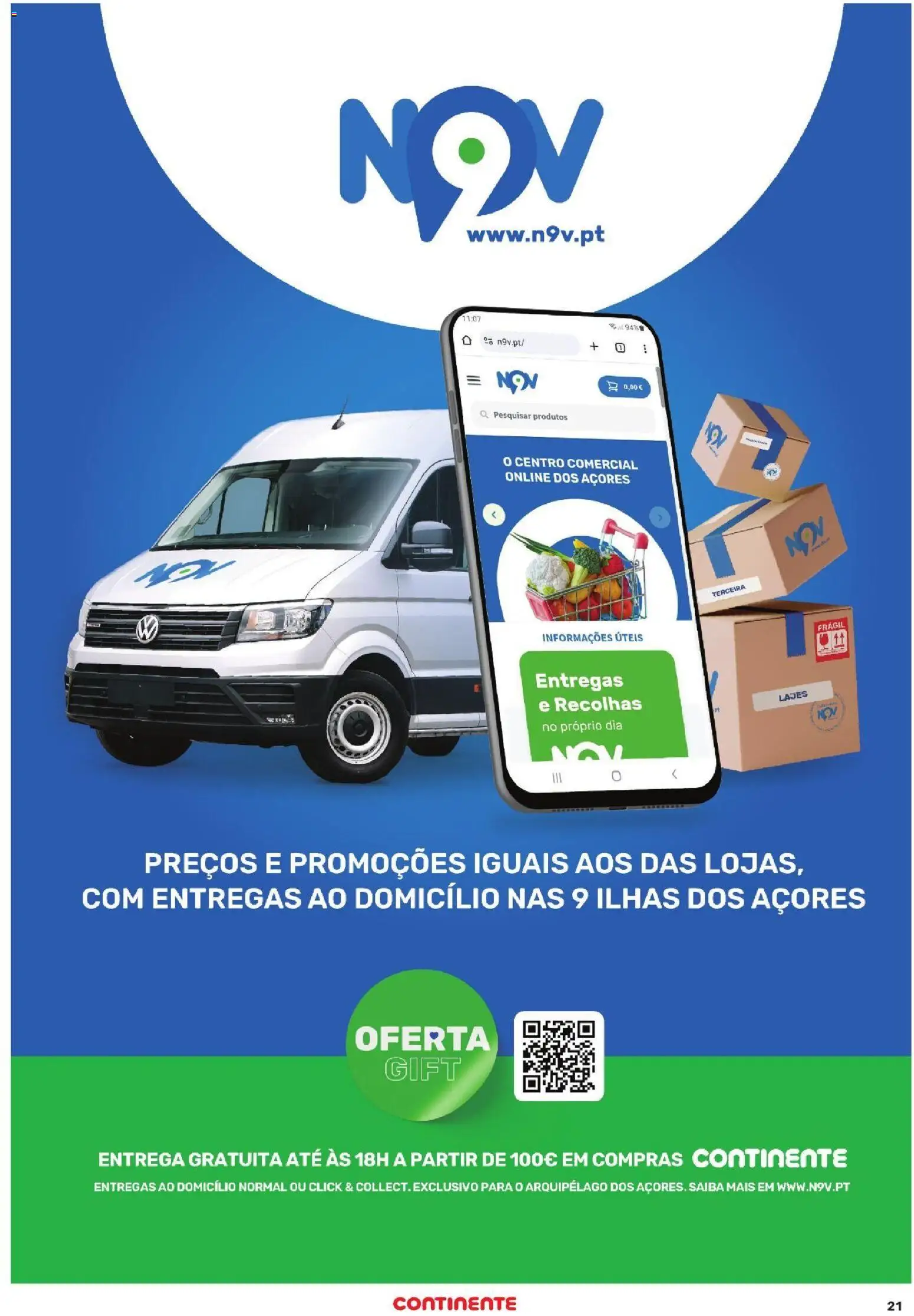 Continente Açores │ válido de 17/09/2026 | Página: 21