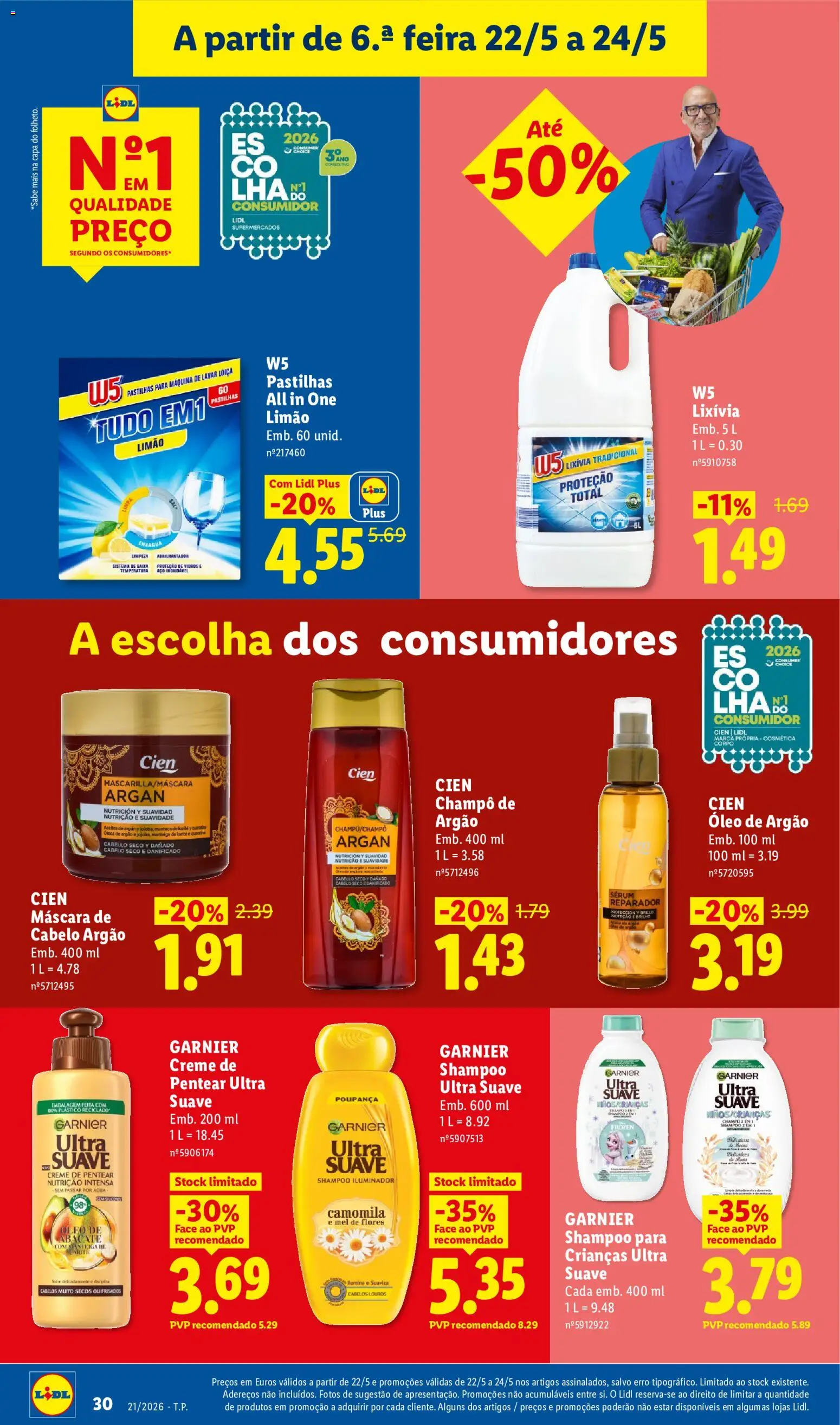 Lidl folheto │ válido de 18.05.2026 | Página: 30 | Produtos: Iluminador, Flores, Abrilhantador, Sérum