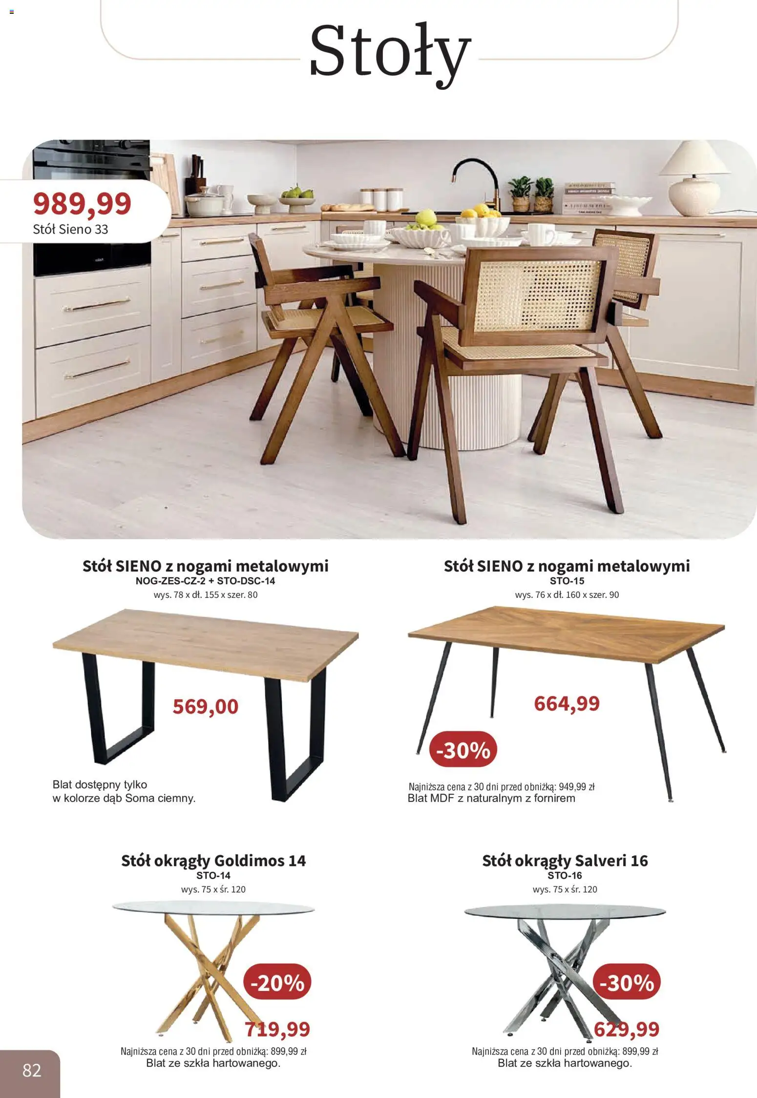Bodzio Katalog od 01.08.2026 | Strona: 82 | Produkty: Stół
