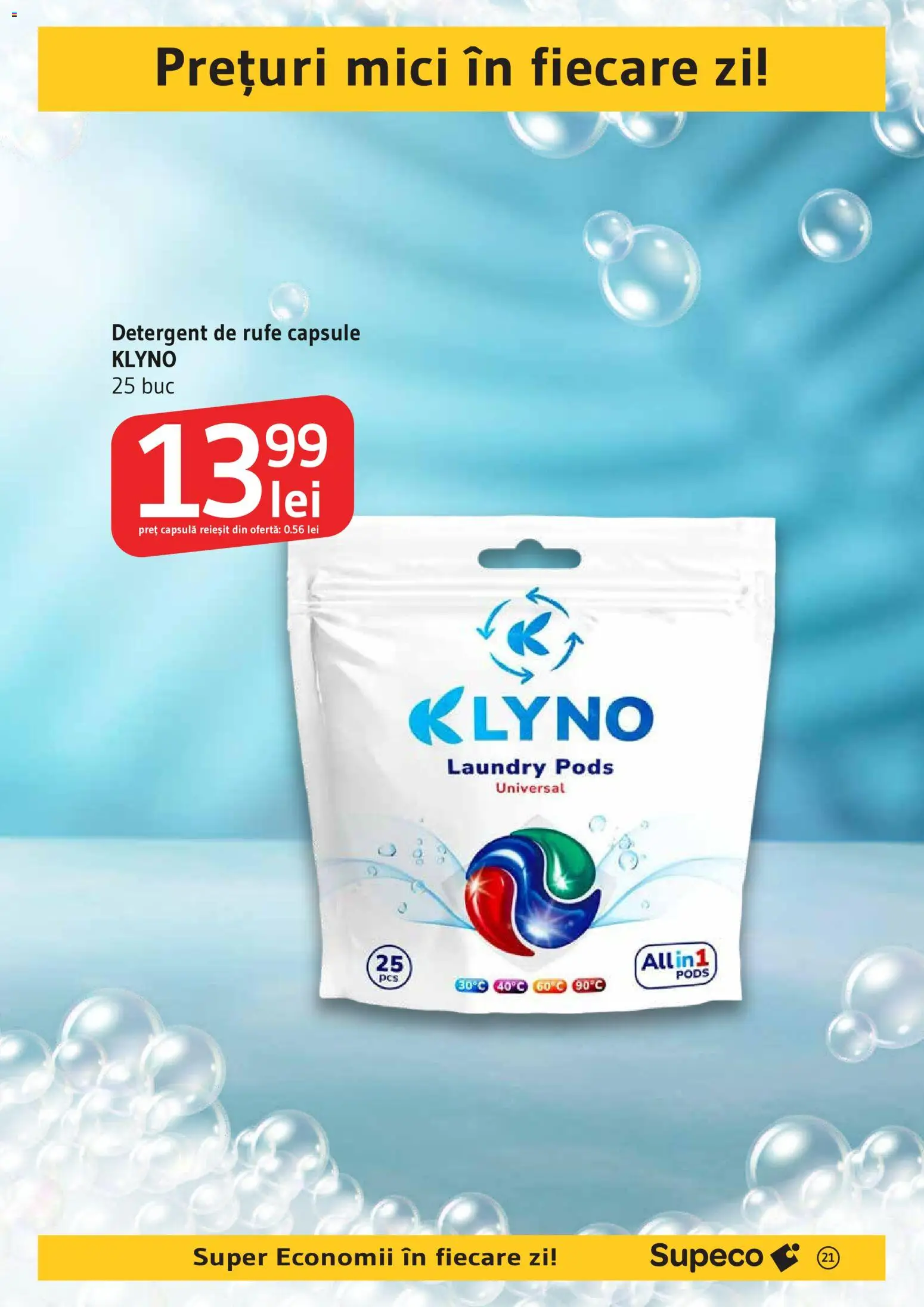 Noul catalog Supeco – valabil de la 06.08.2026 | Pagină: 21 | Produse: Mici, Detergent
